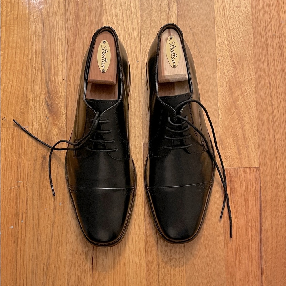 Clark’s Bostonian Black Oxford Dress Shoes LIKE NEW | size: 8
